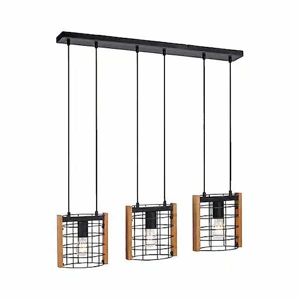 JUST LIGHT Pendelleuchte »DRAIN«, 3 flammig, Leuchtmittel E27   ohne Leucht günstig online kaufen