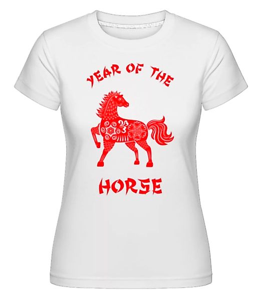 Chinese Zodiac Year Of The Horse · Shirtinator Frauen T-Shirt günstig online kaufen