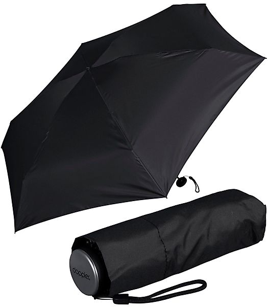 doppler® Taschenregenschirm Fiber Compact winziger Schirm günstig online kaufen