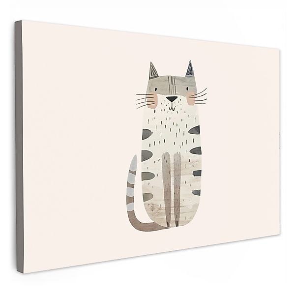OneMillionCanvasses® Leinwandbild Katze - Tier - günstig online kaufen