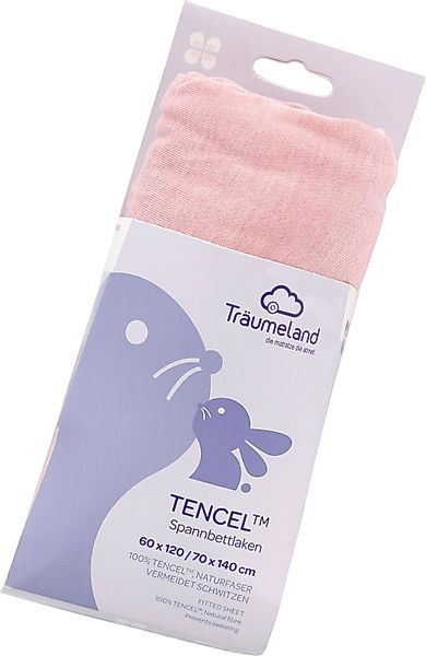 Träumeland Bettlaken hochwertiges Spannbetttuch aus Tencel®, günstig online kaufen