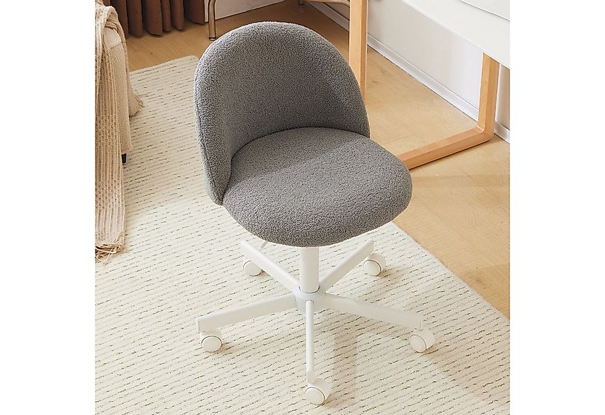 VINGLI Bürostuhl mit Rollen, Schminktisch Stuhl, Höhenverstellbar, Schminks günstig online kaufen