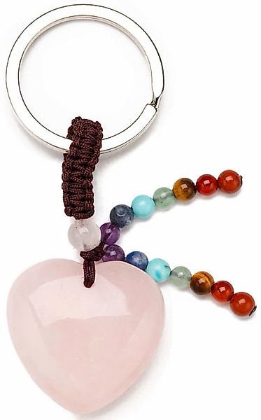 Firetti Schlüsselanhänger "Schmuck Geschenk Herz" mit Edelsteinen günstig online kaufen