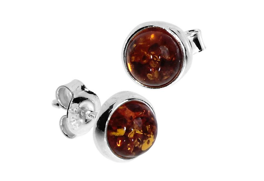 OSTSEE-SCHMUCK Paar Ohrstecker Ostsee-Schmuck Ohrstecker Classic 6 mm Ohrst günstig online kaufen