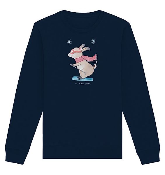 Mr. & Mrs. Panda Longpullover Größe S Hase Skifahren - French Navy - Gesche günstig online kaufen