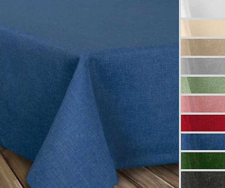 Beautex Tischdecke Fleckenabweisende bügelfreie Tischdecke mit günstig online kaufen