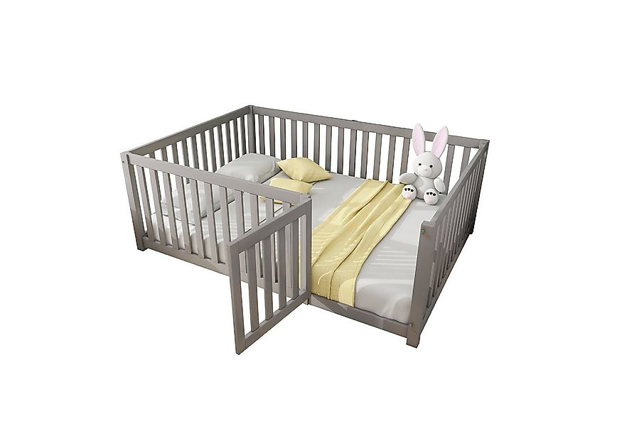 HAUSS SPOLE Kinderbett Einzelbett Holzbett Bettrahmen Kinderbett (140X200cm günstig online kaufen