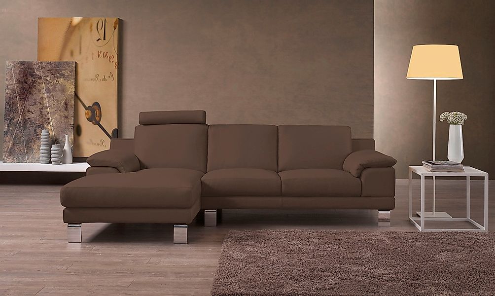 Egoitaliano Ecksofa "Shakira, Design und super Sitzkomfort auf hohem Niveau günstig online kaufen