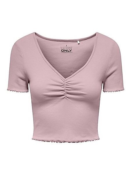 ONLY Kurzarmshirt ONLBETTY S/S V-NECK TOP CC JRS günstig online kaufen