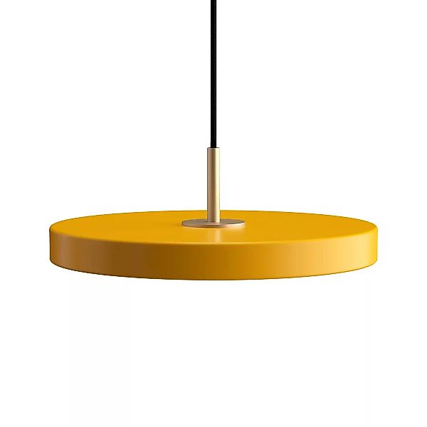 Umage Asteria Mini Pendelleuchte LED, gelb - Cover messing - B-Ware - leich günstig online kaufen