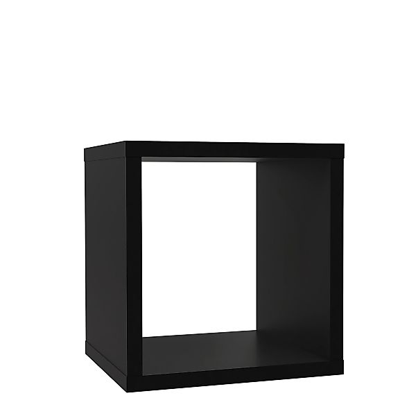 FORTE Regalwürfel in Schwarz - 39,5x39,7x32,9cm günstig online kaufen