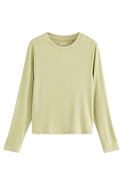 Next Langarmshirt Weiche, gerippte Langarmshirts mit günstig online kaufen