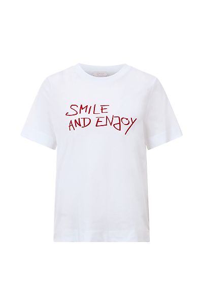RICHROYAL T-Shirt Easy Fit T-Shirt "smile günstig online kaufen