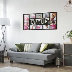 Goods+Gadgets Bilderrahmen XXL Fotorahmen Bildergalerie Foto-Collage, günstig online kaufen