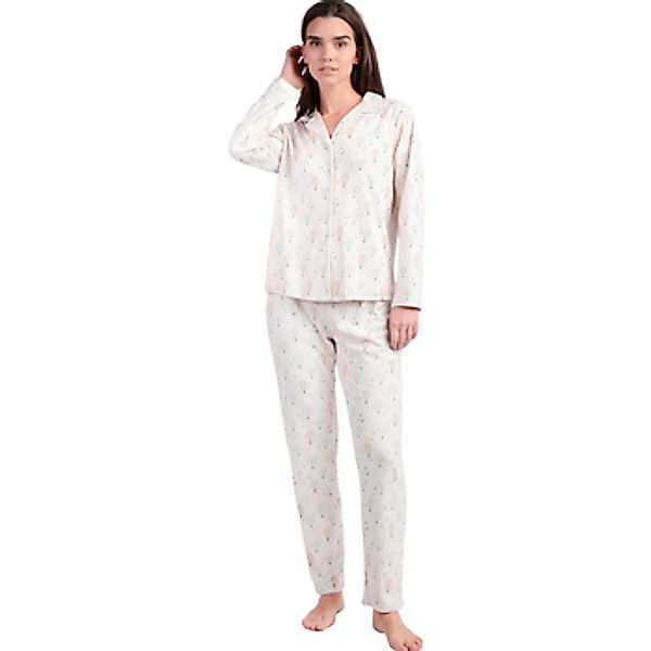 Admas  Pyjamas/ Nachthemden Pyjama Hose Hemd Langarm Enjoy Every Moment günstig online kaufen