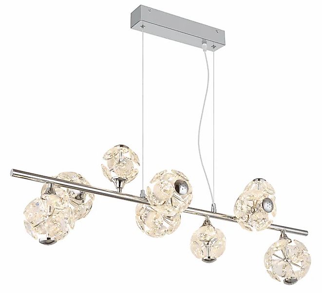 GLOBO LIGHTING Hängeleuchte »VIRINA« LED-Modul 1 Stk. Warmweiß Hängelampe E günstig online kaufen