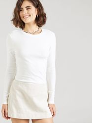 ONLY Langarmshirt ONLRILEY O-NECK L/S TOP günstig online kaufen