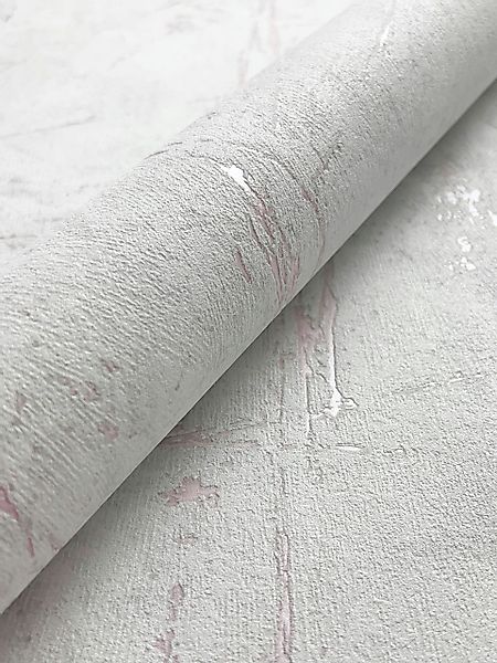 Newroom Vliestapete, Hellgrau Tapete Modern Beton günstig online kaufen