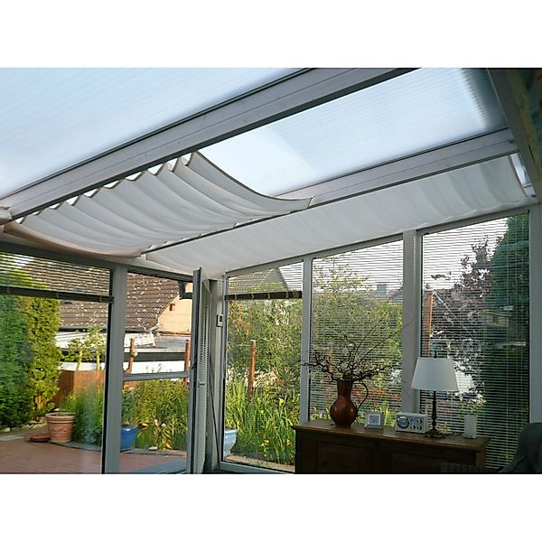 Floracord Vierecksonnensegel Weiß 275 cm x 68 cm günstig online kaufen