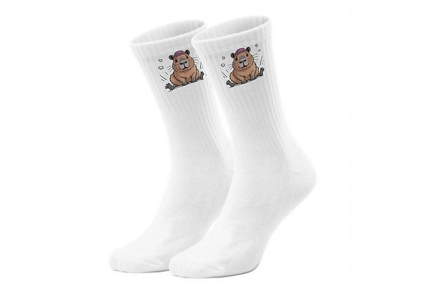 speecheese Freizeitsocken epicsocks Chill Capybara Nachdenklich Socken in 3 günstig online kaufen
