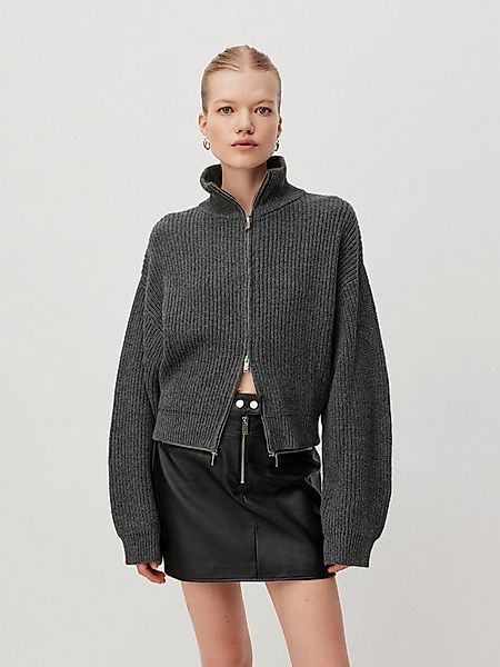 LeGer Strickjacke Cindy, LeGer by Lena Gercke Regular fit, mit Stehkragen, günstig online kaufen