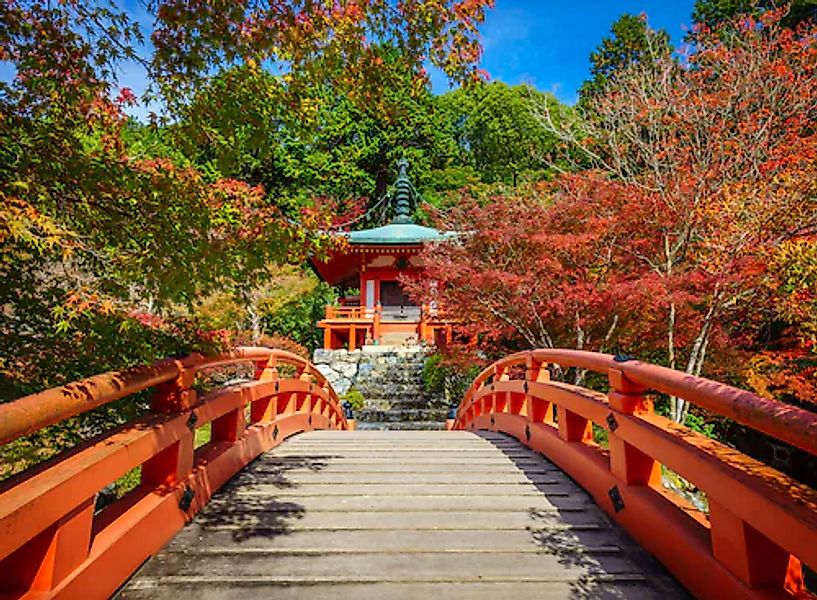 Papermoon Fototapete »Daigoji Temple Kyoto« glatt günstig online kaufen