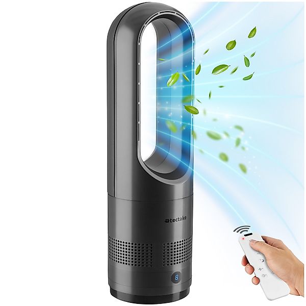 tectake Turmventilator Polar, 8 Geschwindigkeitsstufen, Maximal- günstig online kaufen