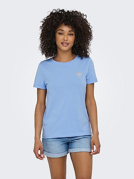 ONLY Kurzarmshirt ONLKITA LIFE S/S TOP NOOS regular fit, casual, Single Jer günstig online kaufen