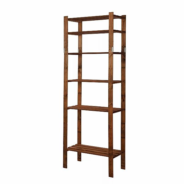 PROREGAL Holzregal Pinepeak HxBxT 200 x 80 x 38 cm 6 Fachboden 1,2 cm Dicke günstig online kaufen