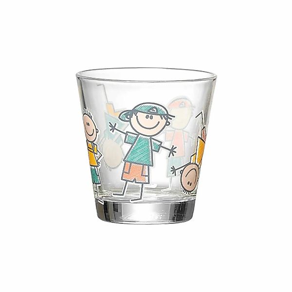 Ritzenhoff & Breker Kinderbecher "Trinkglas Boys BEST FRIENDS 270 ml bunt" günstig online kaufen