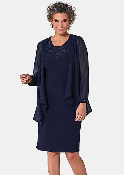 GOLDNER Jerseykleid Kurzgröße: Kleid mit feinem günstig online kaufen