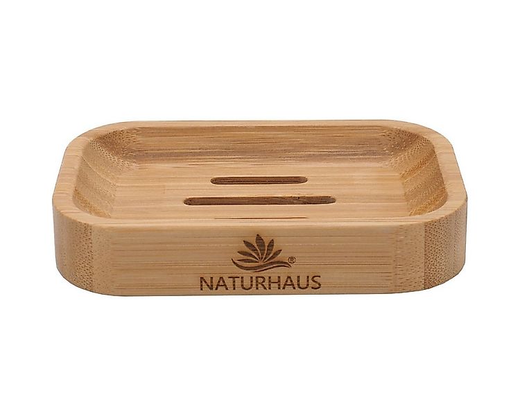 Naturhaus GmbH Seifenschale NATURHAUS Bambus Seifenschale günstig online kaufen