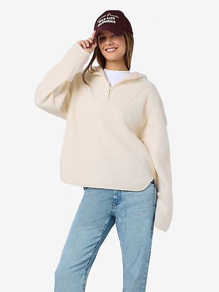 Noisy may Fleecepullover "NMCOZY L/S HALFWAY ZIP SWEATER JRS NOOS" günstig online kaufen