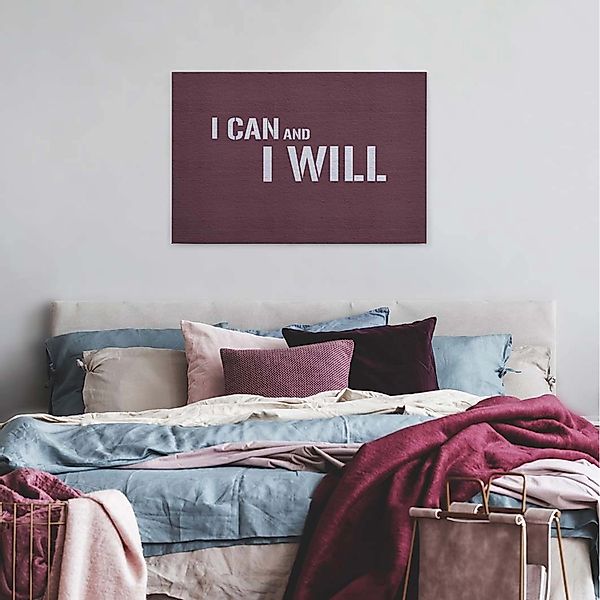 A.S. Création Leinwandbild "message 3" Kunst  Sprüche 1 Stk. tlg. Keilrahme günstig online kaufen