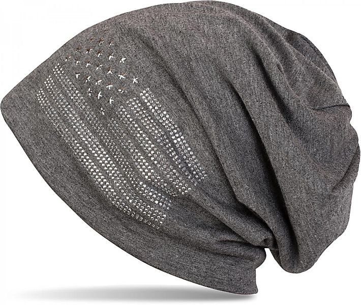 styleBREAKER Beanie Beanie mit USA Flagge günstig online kaufen