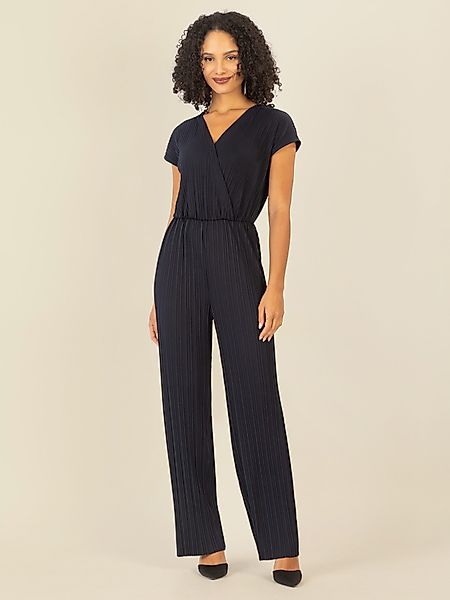 Apart Jumpsuit aus einer unregelmäßig plissiertem günstig online kaufen