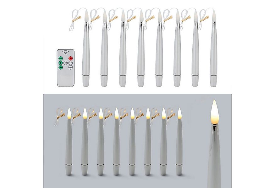 Online-Fuchs Christbaumkerzen 8 schwebende LED Weihnachtskerzen - Flying Ca günstig online kaufen