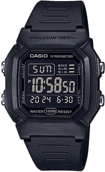 CASIO TIMELESS COLLECTION Chronograph W-800H-1BVES, Quarzuhr, Armbanduhr, H günstig online kaufen