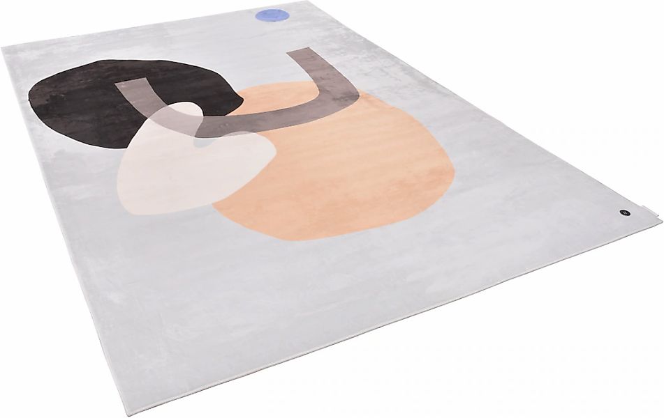 TOM TAILOR HOME Teppich »Shapes - SIX«, rechteckig, 5 mm Höhe, Kurzflor, be günstig online kaufen