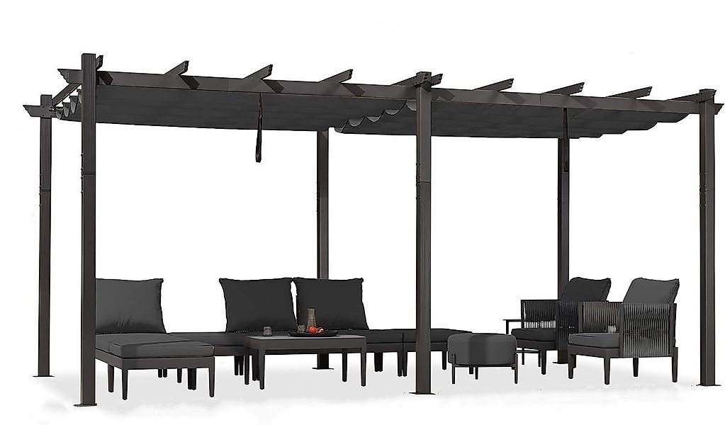 PURPLE LEAF Pergola Aluminium Pavillon mit günstig online kaufen