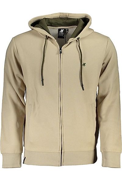 U.S. GRAND POLO Sweatshirt Beiges Herren-Sweatshirt mit Reißverschluss und günstig online kaufen