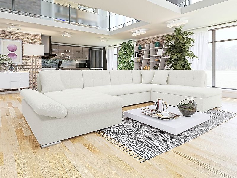 MIRJAN24 Wohnlandschaft Bergen Premium, mit Schlaffunktion günstig online kaufen