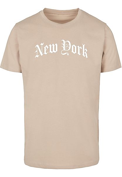 MisterTee T-Shirt "MisterTee Herren New York Wording Tee", (1 tlg.) günstig online kaufen