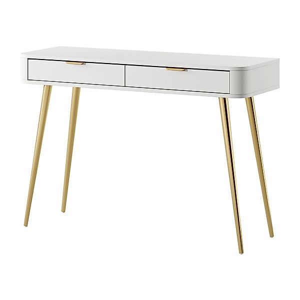 Selsey Schminktisch OVAL, mit 2 Schubladen, günstig online kaufen