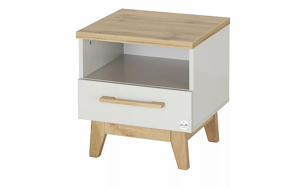 Mia & Mo Nachtkommode  Tilda  ¦ grau ¦ Maße (cm): B: 45 H: 48 T: 41.0 Tisch günstig online kaufen