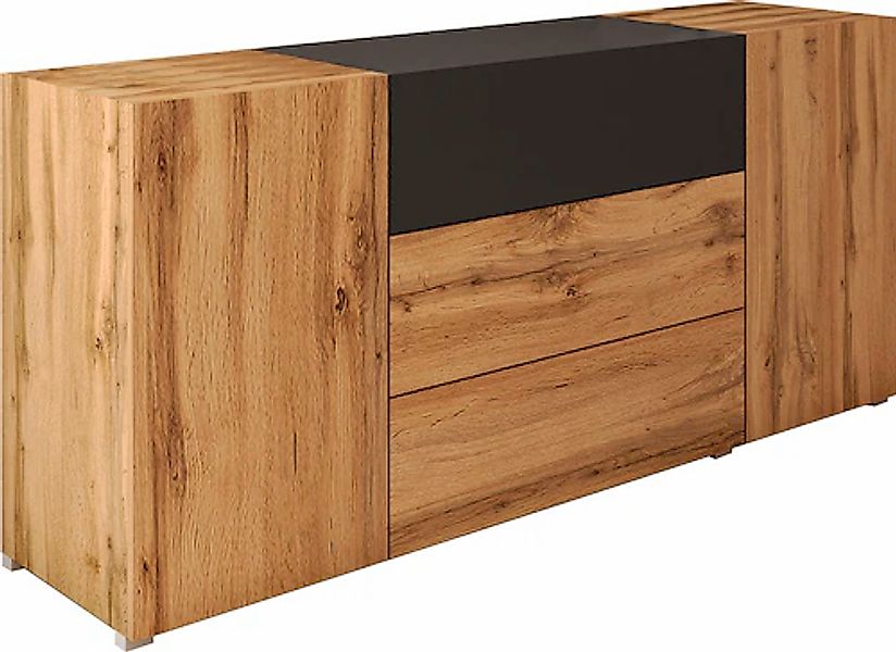 INOSIGN Sideboard »BERLIN« Moderne grifflose Kommode Breite 150 cm, 4 Schub günstig online kaufen