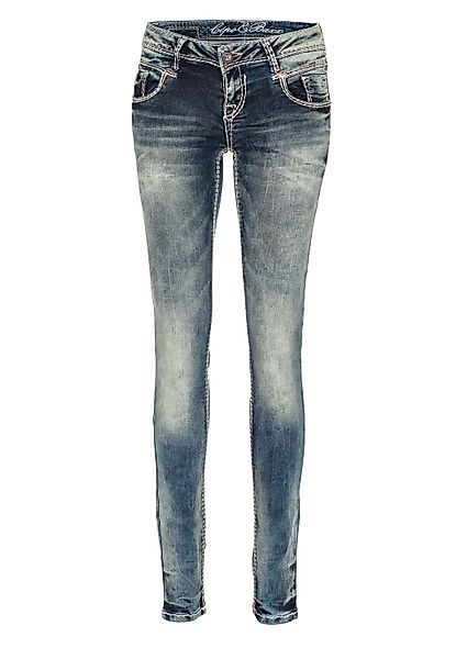Cipo & Baxx 5-Pocket-Jeans "Jeans", mit niedriger Taille in Straight Fit, W günstig online kaufen