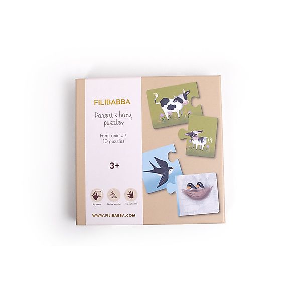 FILIBABBA Puzzle Mein erstes Puzzle: Tierwelten günstig online kaufen