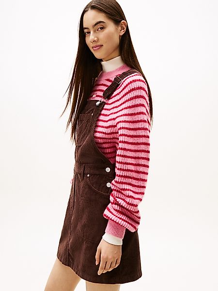 Tommy Jeans Latzkleid TJW SCRIPT CORD günstig online kaufen