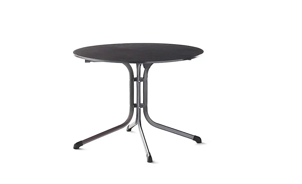 Sieger Klapptisch   ¦ schwarz ¦ Maße (cm): B: 100 H: 73  Ø: 100 Garten > Ga günstig online kaufen